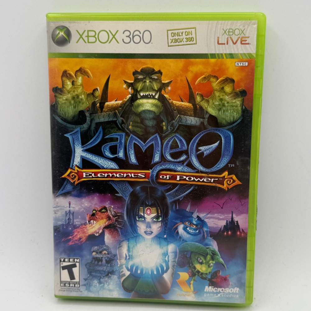 Microsoft Kameo Elements of Power Xbox 360 N/A Multicolor Excellent Complete